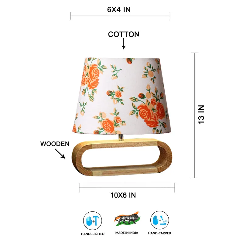 Fleur Curve Cotton Table Lamp - Multicolor media 7