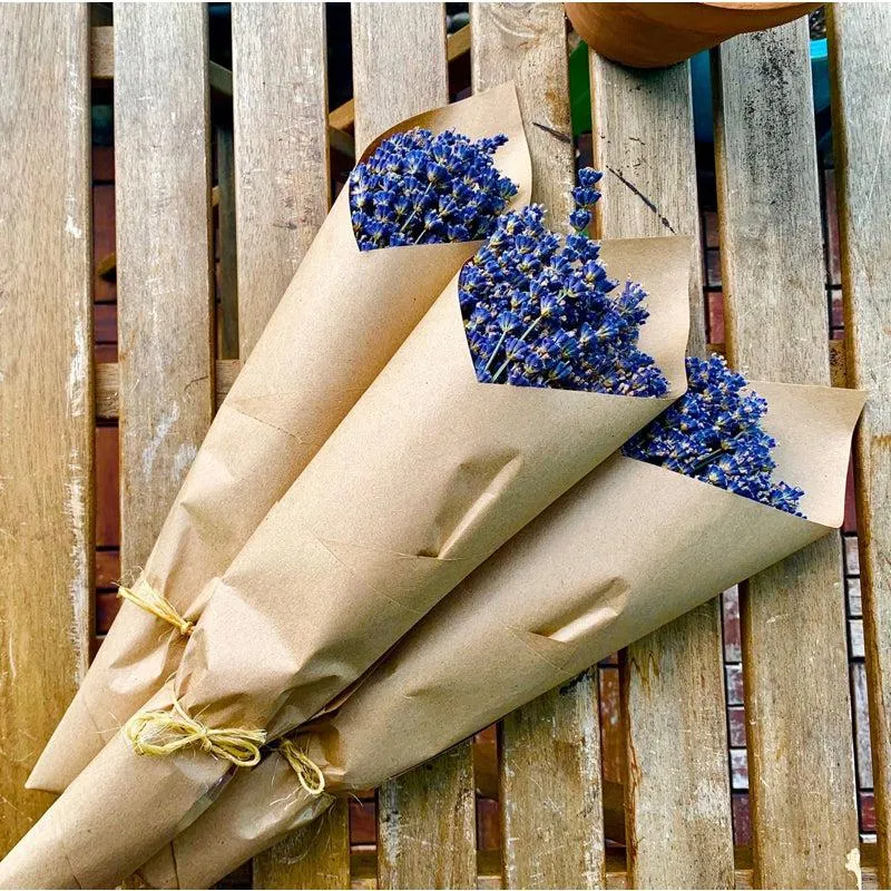 Dried Lavender Flower Stick - Set of Forty media 4
