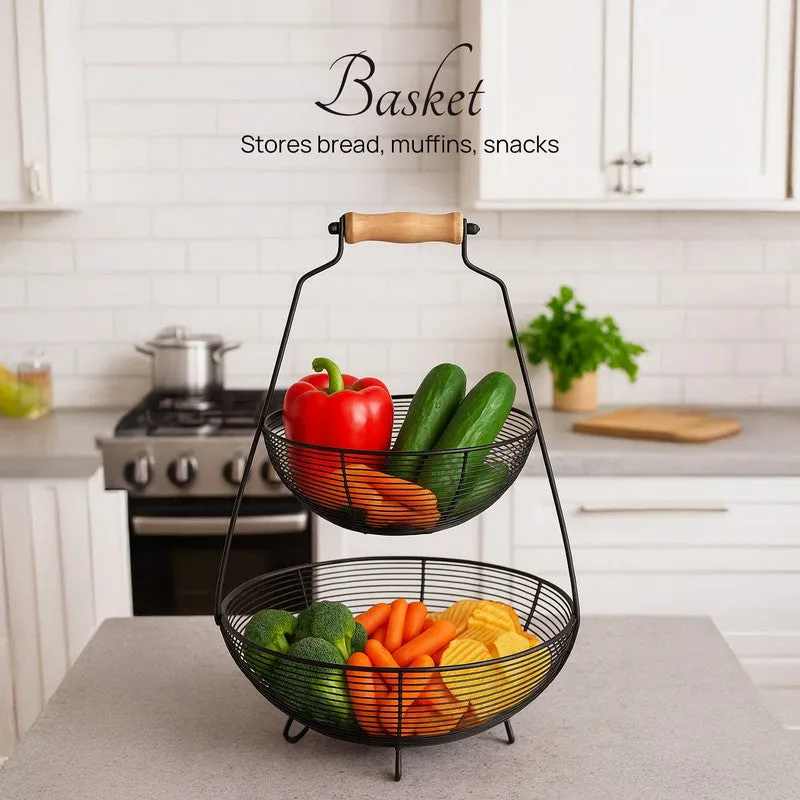 Layered Wire Basket media 3