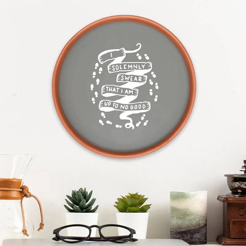 Marauder's Map Terracotta Wall Plate media 3