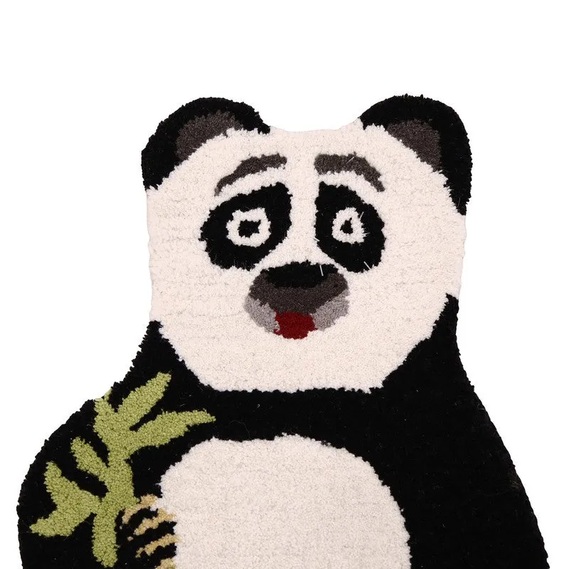 Bamboo Panda Cotton Carpet media 5