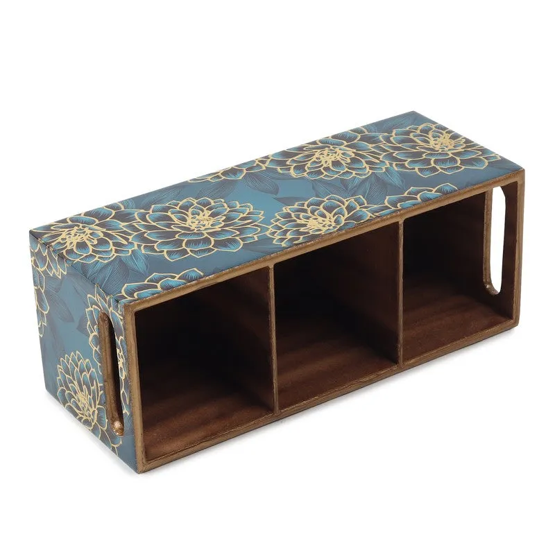 Deshira Wooden Cutlery Holder media 6