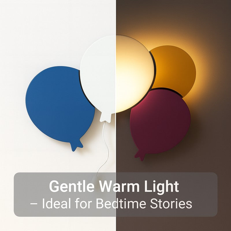 Balloon Glow Battery Operated MDF Wall Lamp media 7