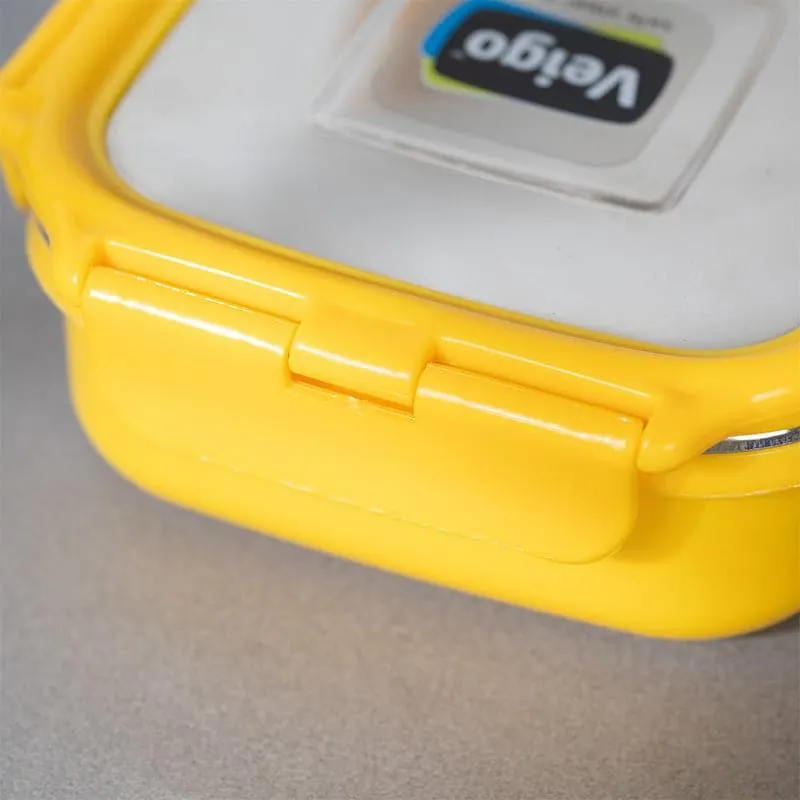 Fresh Savour Microwave Safe Lunch Box (Yellow) - 300 mL media 7