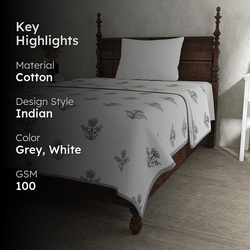 Ink Fleura Cotton Dohar media 2