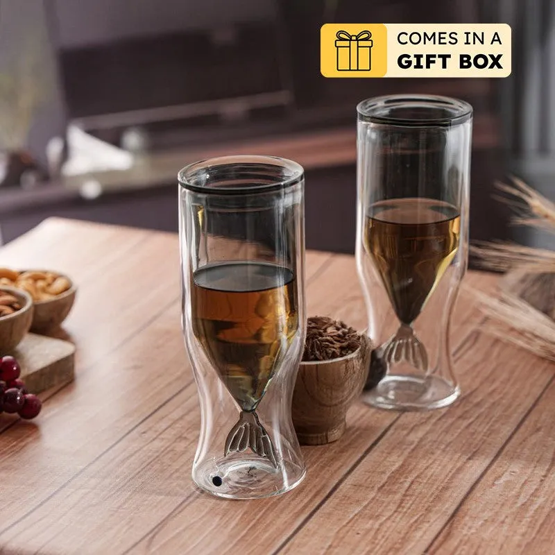 Orvian Beer Glass(250 mL) - Set Of Two media 1
