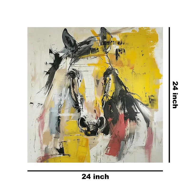Racehorse Wall Painting media 8