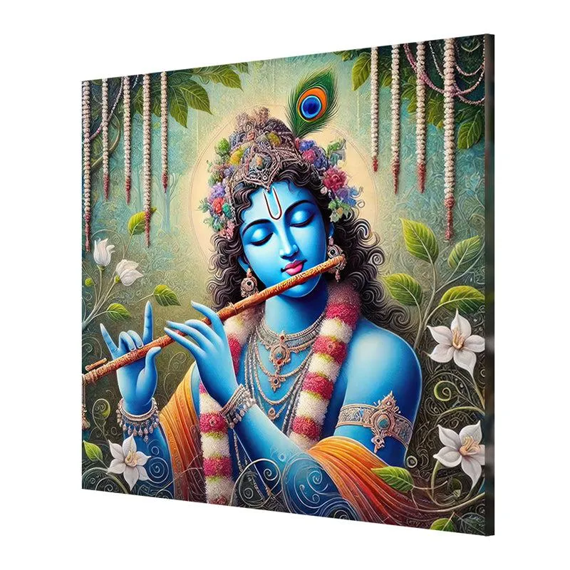 Murari Kanna Wall Painting media 5