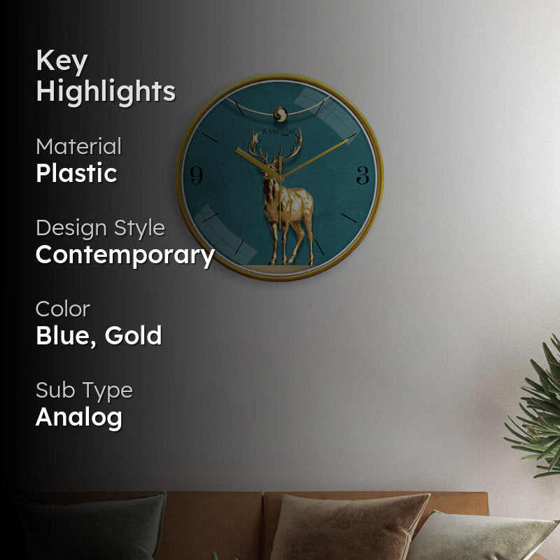 Deer Tick Wall Clock media 2