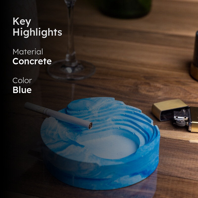 Sow Well Ash Tray - Blue media 2