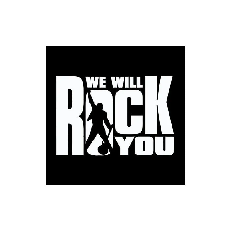 We Will Rock You Black Iron Wall Accent media 3