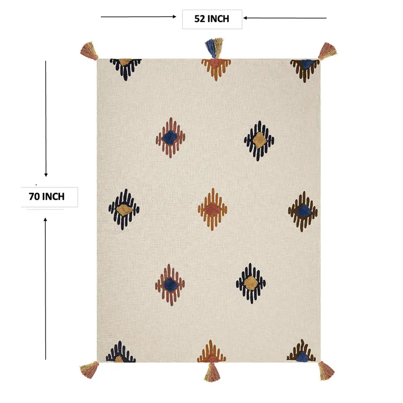 Bohoweave Tufted Cotton Throw media 11