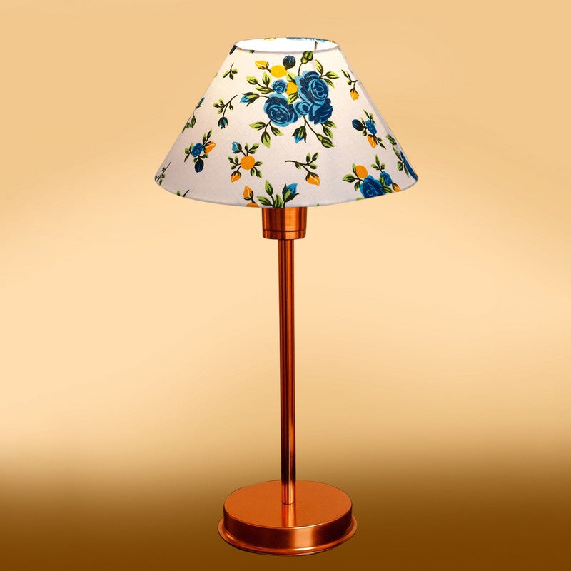 Kavira Elvo Floral Metal Table Lamp - Multicolor media 6