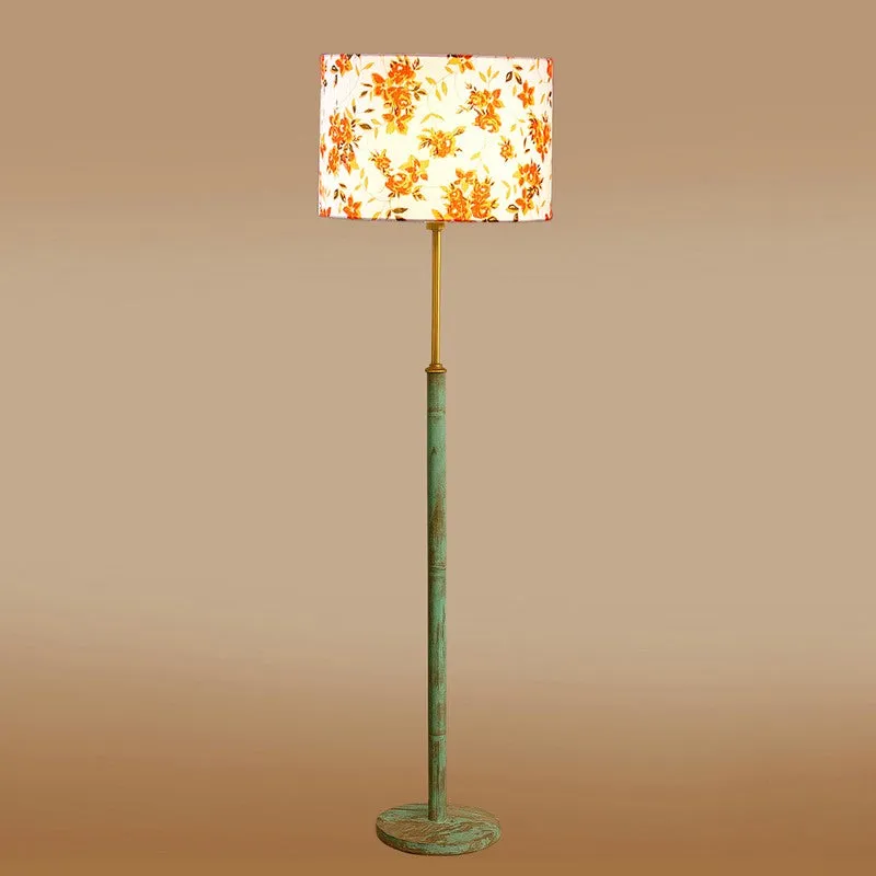 Ocean Mist Wooden Floor Lamp - Orange media 6