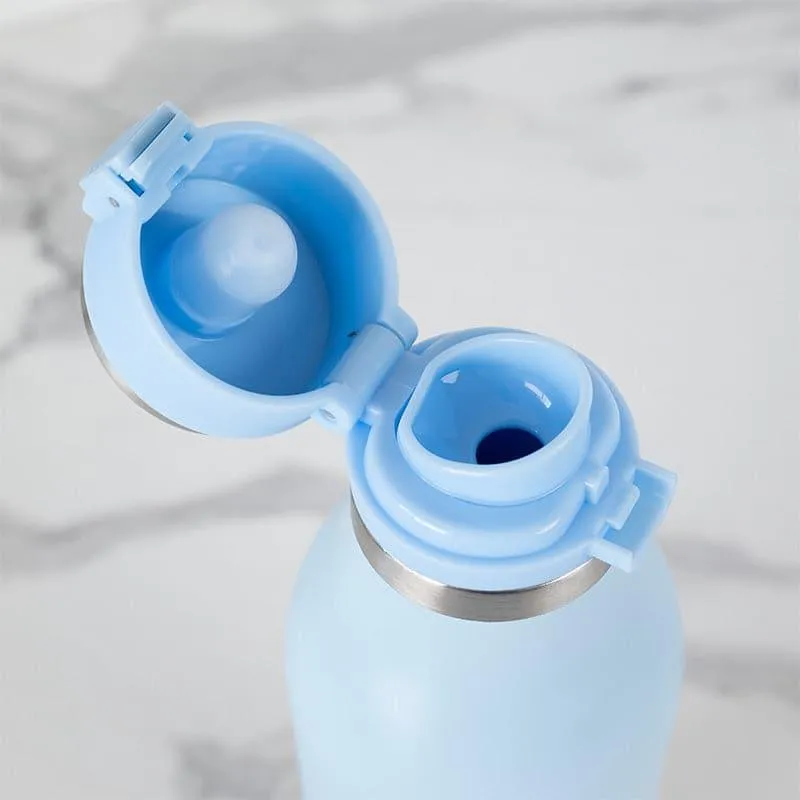 Pristine Sip Hot & Cold Thermos Water Bottle (Blue) - 650 mL media 4