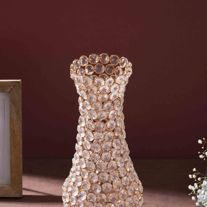 Irellis Glow Vase - Copper media 3