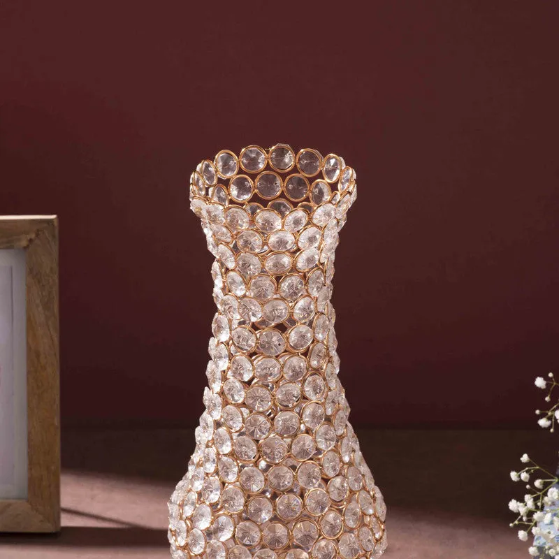 Irellis Glow Vase - Copper media 3