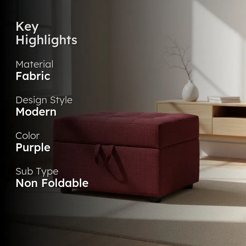 Virexo Comza Ottoman - Purple media 2