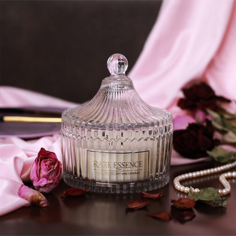 Penelope Carved Jar Candle - Floral Notes media 5