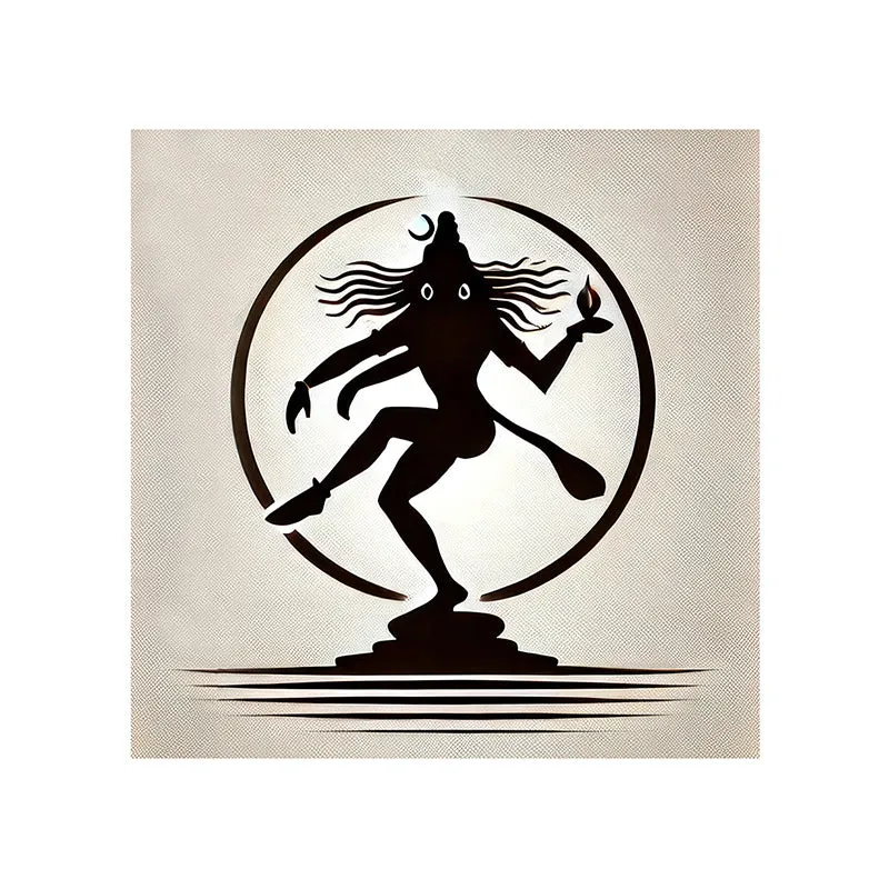 Ananda Tandava Wall Painting media 4