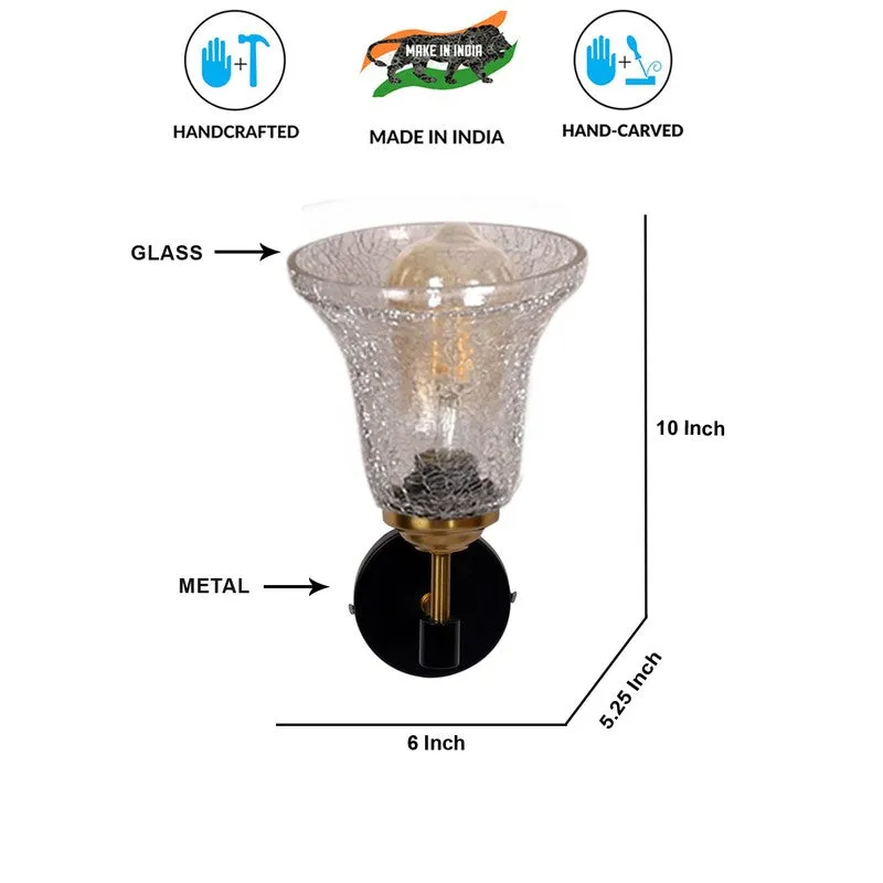Royal Crystal Glass Wall Lamp media 9