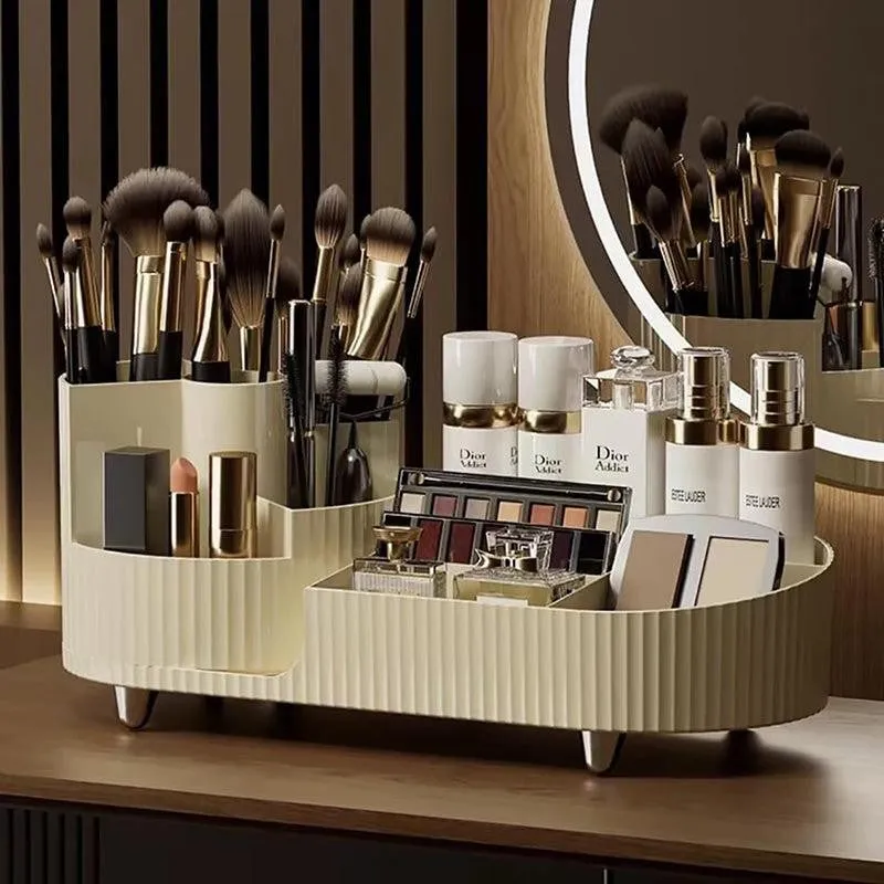 Sort Story Plastic Cosmetic Organiser - Cream media 3