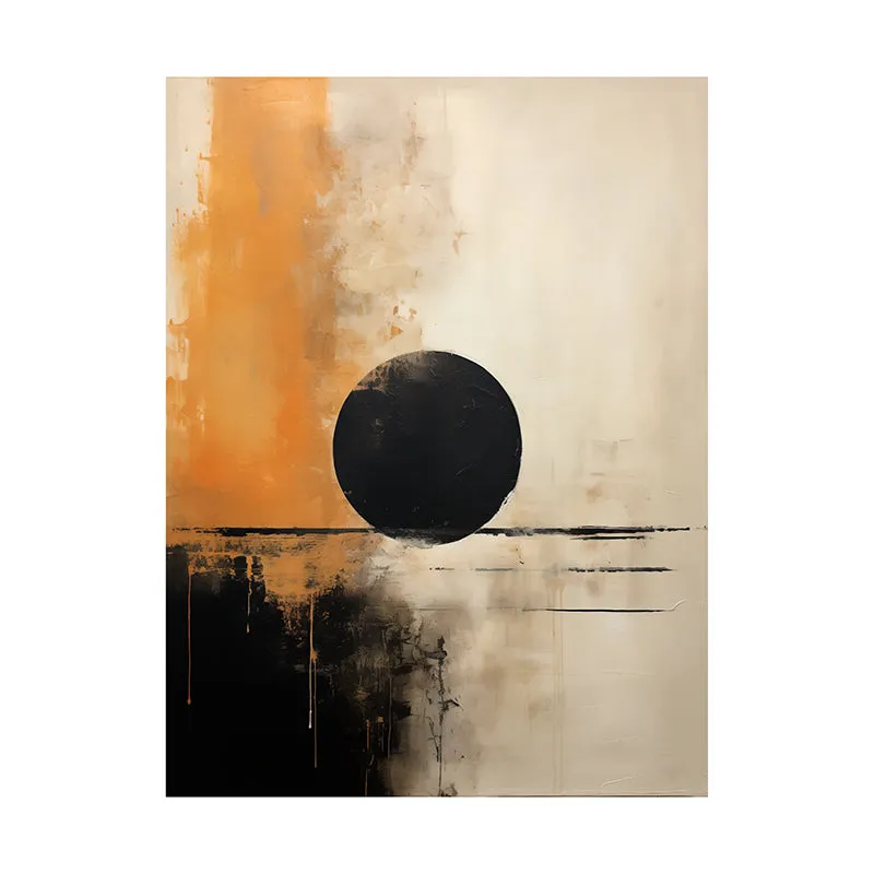 Eclipsed Hills Canvas Wall Art - Set Of Two media 4