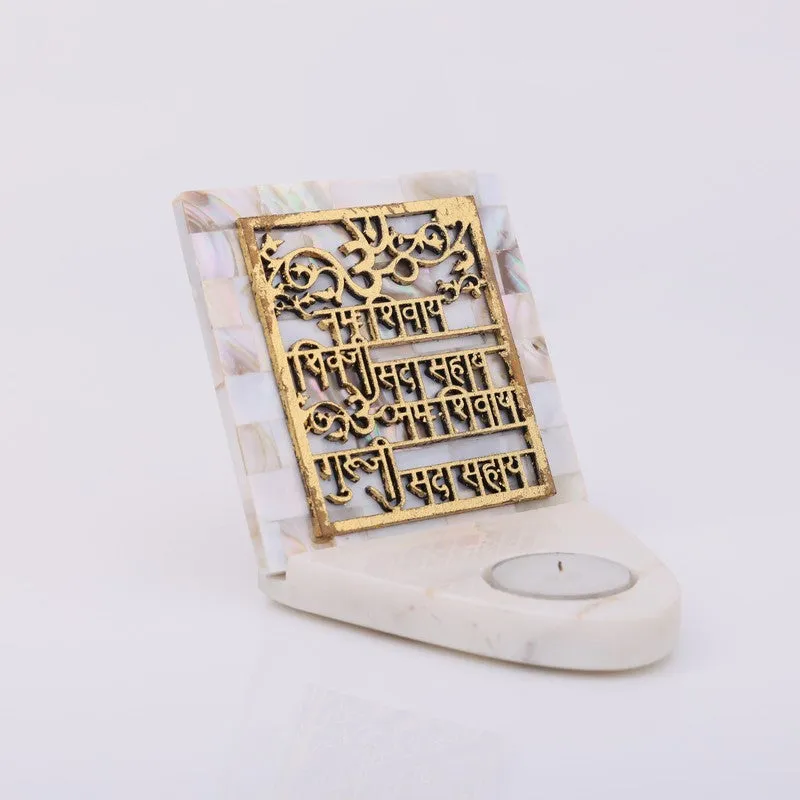 Om Namah Shivay TeaLight Holder media 3