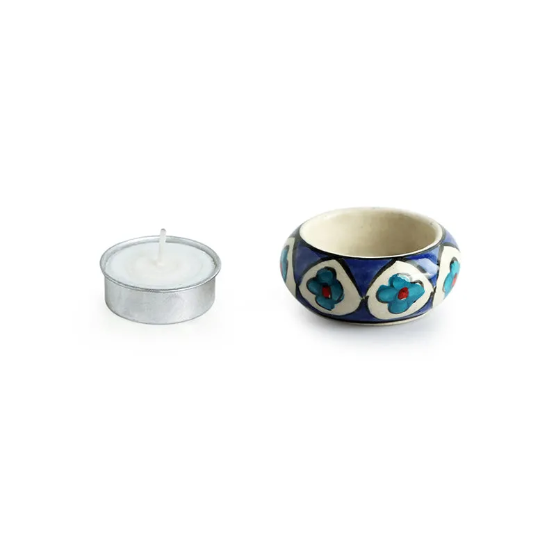 Shinsei Votive Ceramic Tea Light Holder - Set Of Four media 3