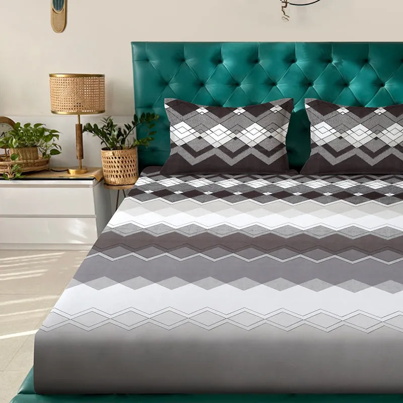 Alethea Fitted Bedsheet - 180 GSM media 4