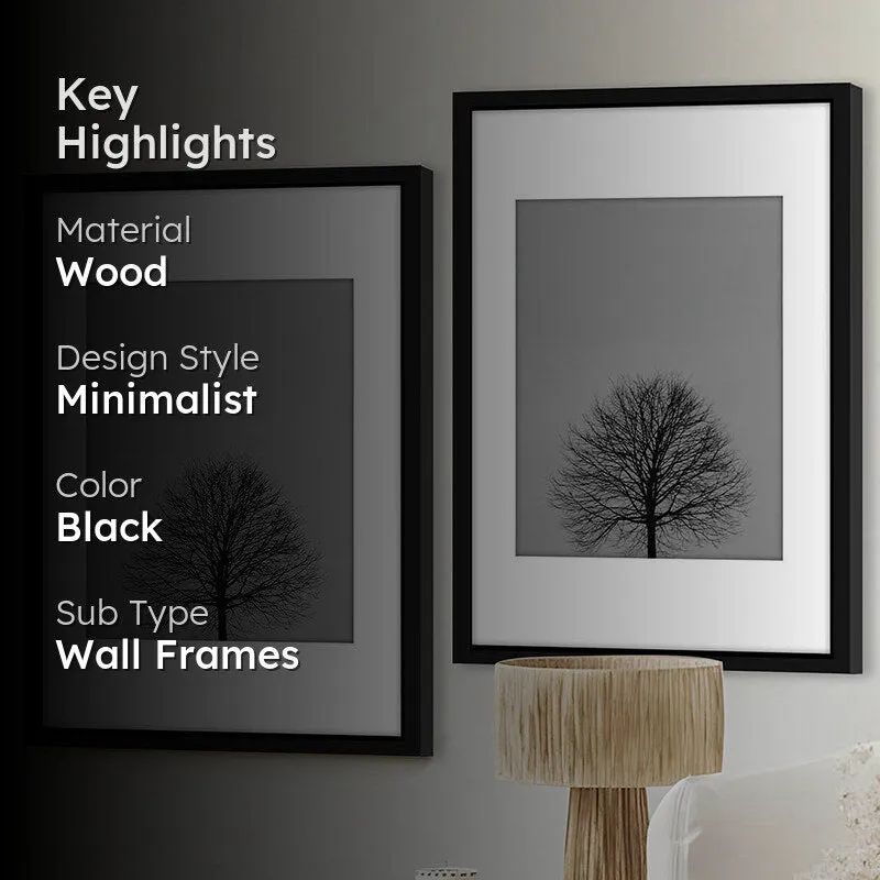 Zelena Wooden Photo Frame - Set of Two media 2