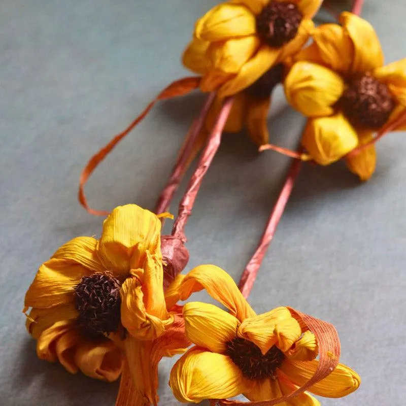 Urva Sunflower Bloom - Set Of Five media 3