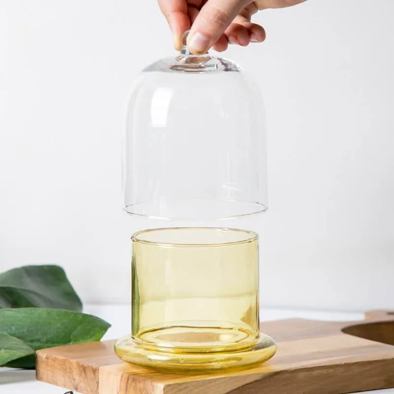 Monica Patisserie Jar (Yellow/Transparent) - Set Of Three media 4