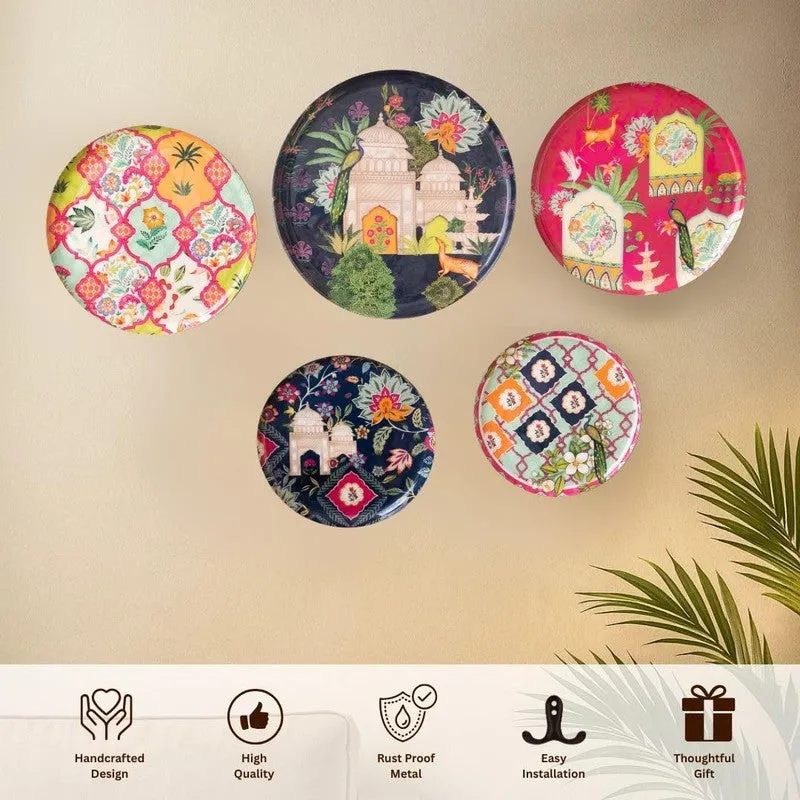 Enamel Wall Plates - Set Of Five media 5
