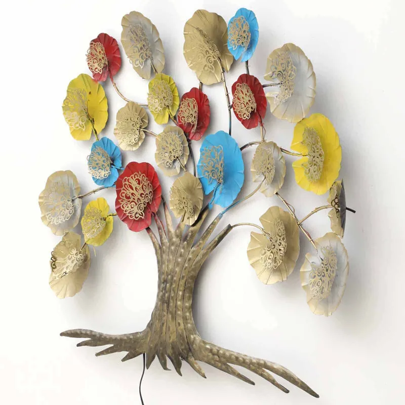 Colorful Trees I Iron Wall Accent media 3