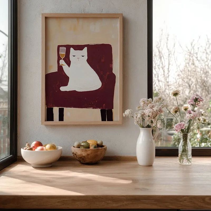 Sip Muse Archival Canvas Wall Art - Brown media 7
