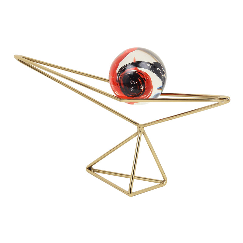 Orbus Nixo Showpiece - Red & Golden media 5