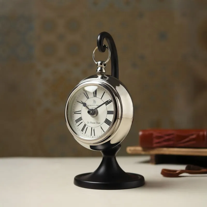 TimeLuxe Table Clock - Silver media 3