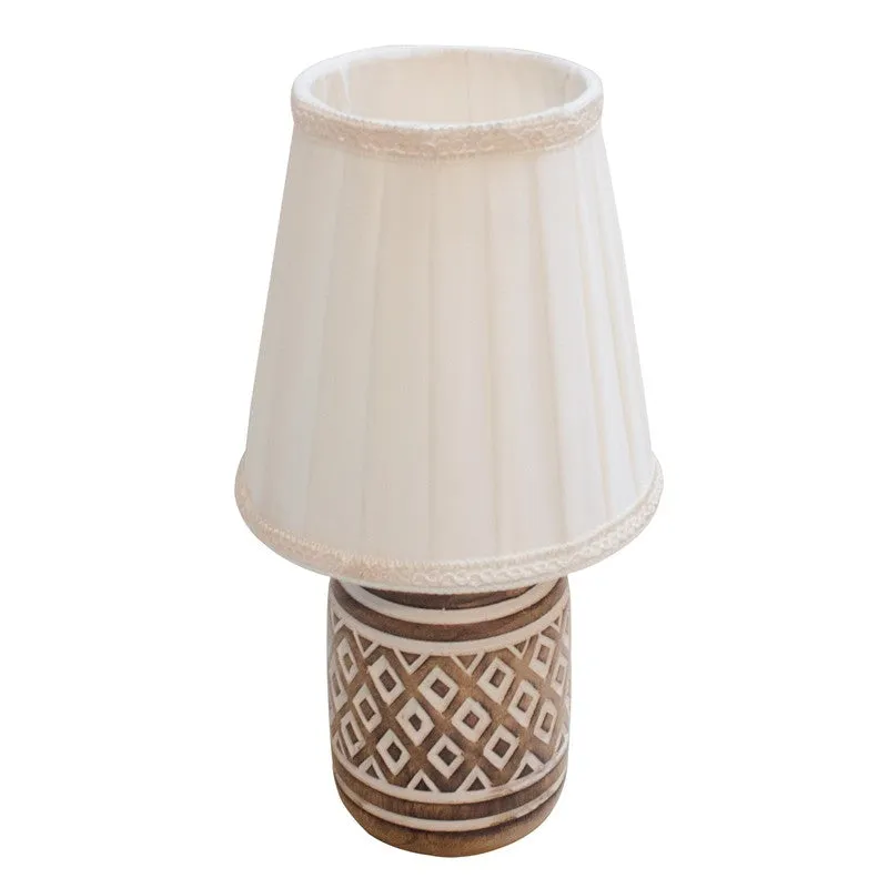 PureAura Wooden Table Lamp media 6