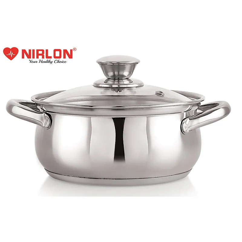 Nirlon Handi With Lid - 2900 mL/7 Inches media 8