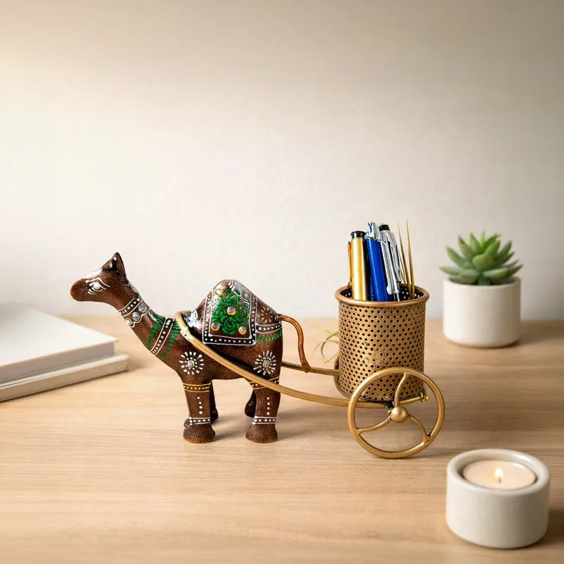Camel Cart Iron Stationery Holder media 4