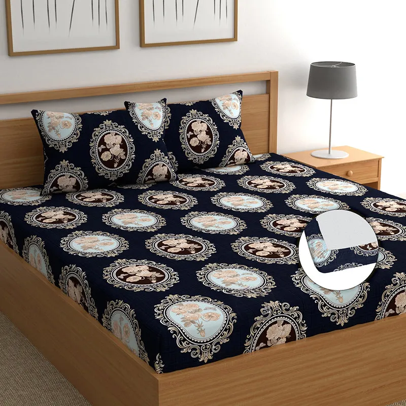 Natalia Fitted Microfiber Microfiber Bedsheet - 150 GSM media 3