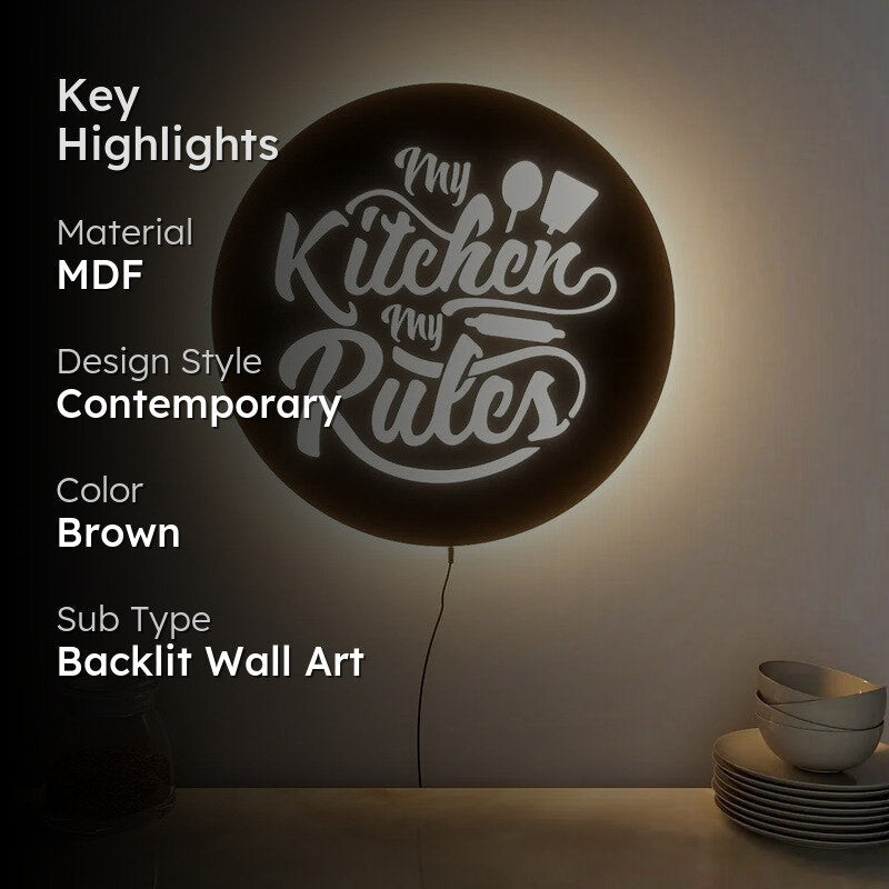 CulinaCraft Backlit Wall Acccent media 2