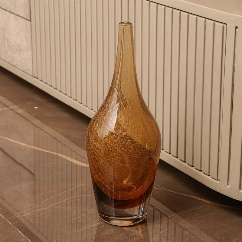 Aurelle Colorfall Crystal Glass Showpiece media 4