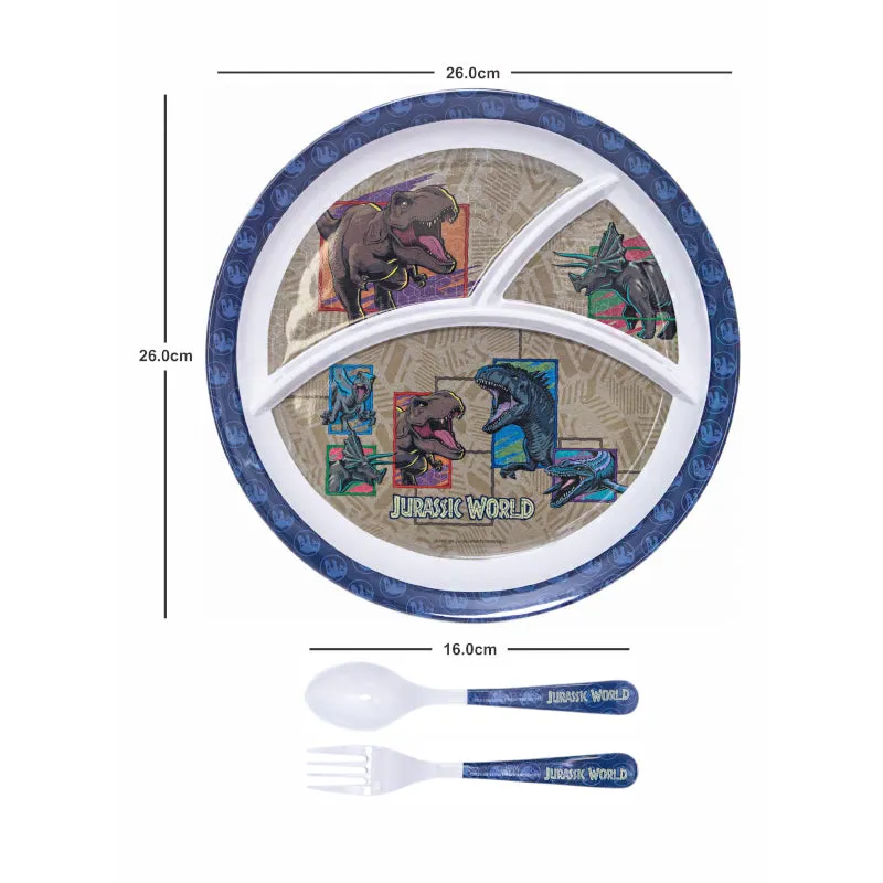 Servewell Dino Adventure Kids Dining Set - Five Piece Set media 4