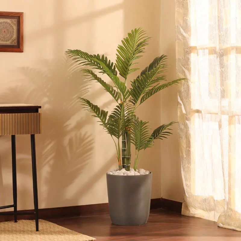 Leaf Nest Planter (Slate Grey) - Medium media 3
