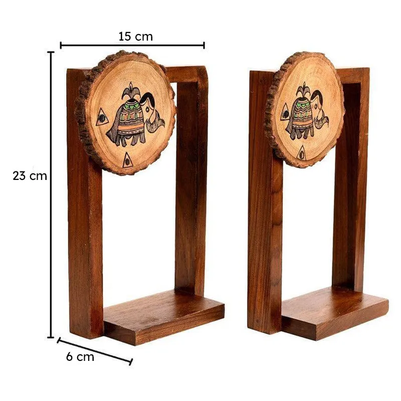 Timber Twist Wall Shelf - Set Of Two media 6