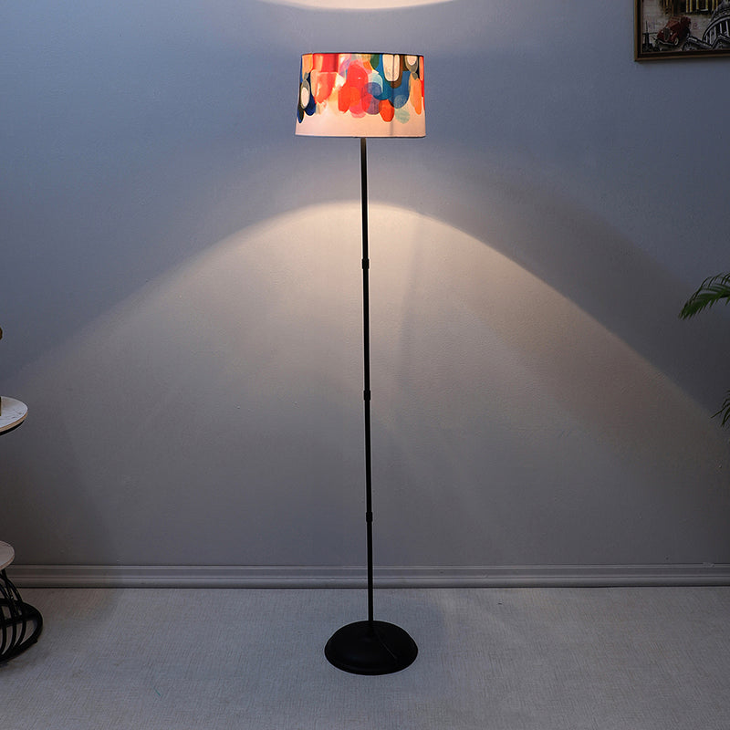 Clart Printed Metal Floor Lamp