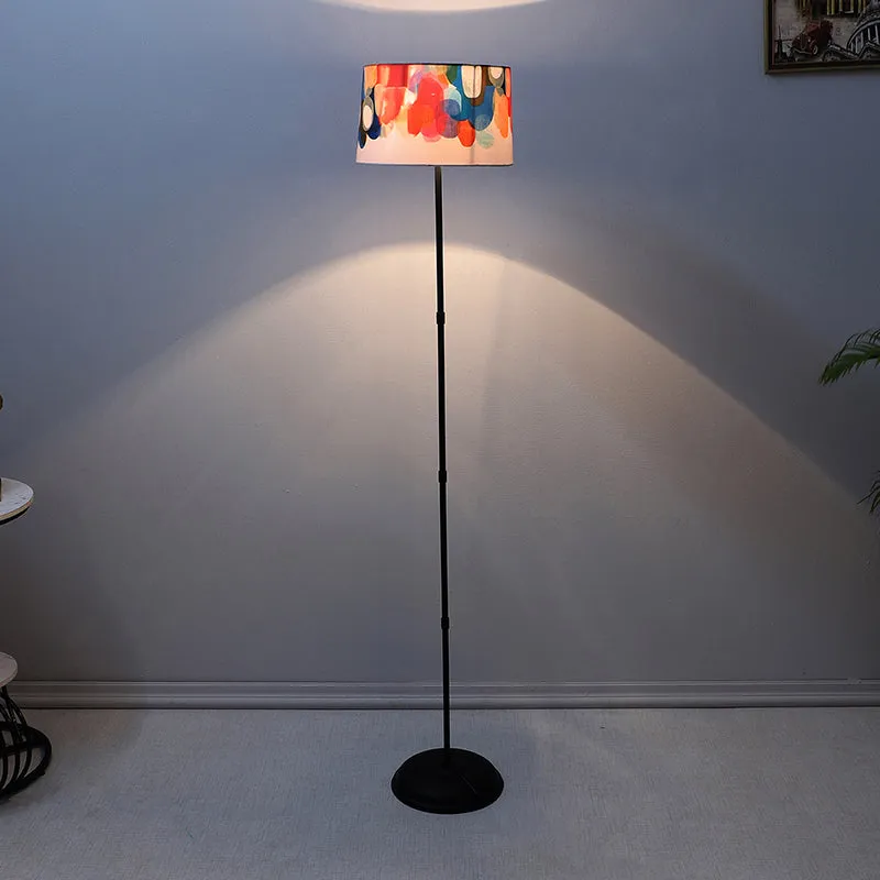 Clart Printed Metal Floor Lamp media 1
