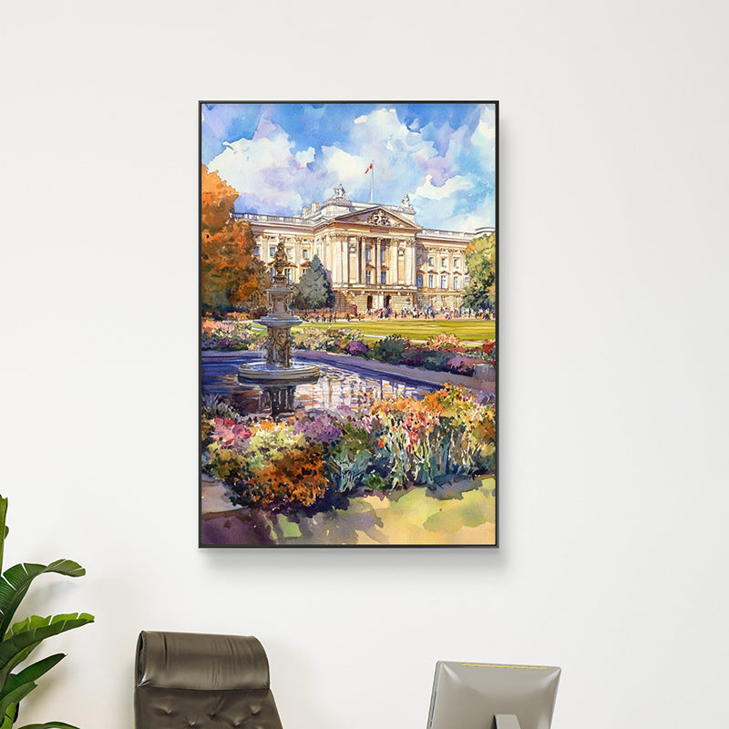 English Mansion Wall Painting
